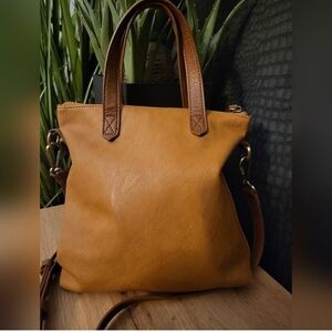 Antik Kraft Tan Crossbody Bag